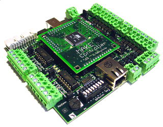 Circuit board or microcontroller.