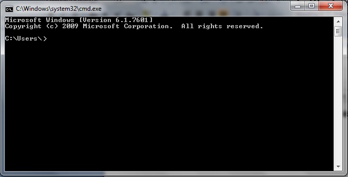 Command prompt with user configurations