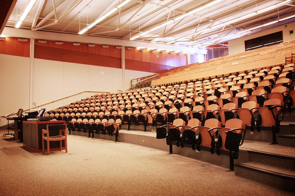 Computer science lecture hall