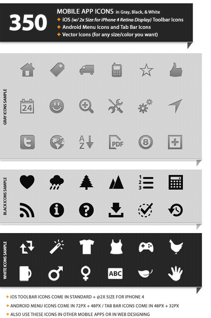 iOS and Android app icons