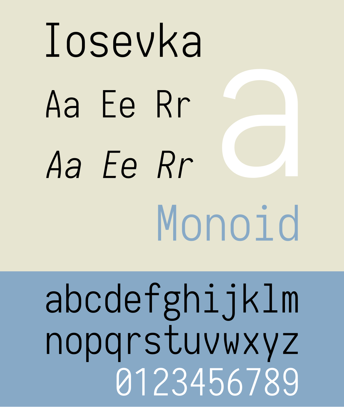 Iosevka font