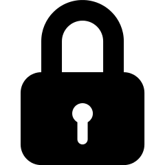 Padlock symbol